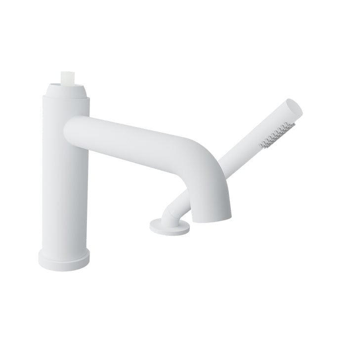 Baril 2-piece tub filler with hand shower (without handle)