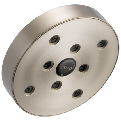 Brizo 5 Linear Round H2Okinetic Single Function Wall Mount Showerhead