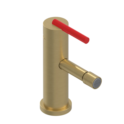 Rubinet Single Control Bidet Fitting (less drain) Satin Brass