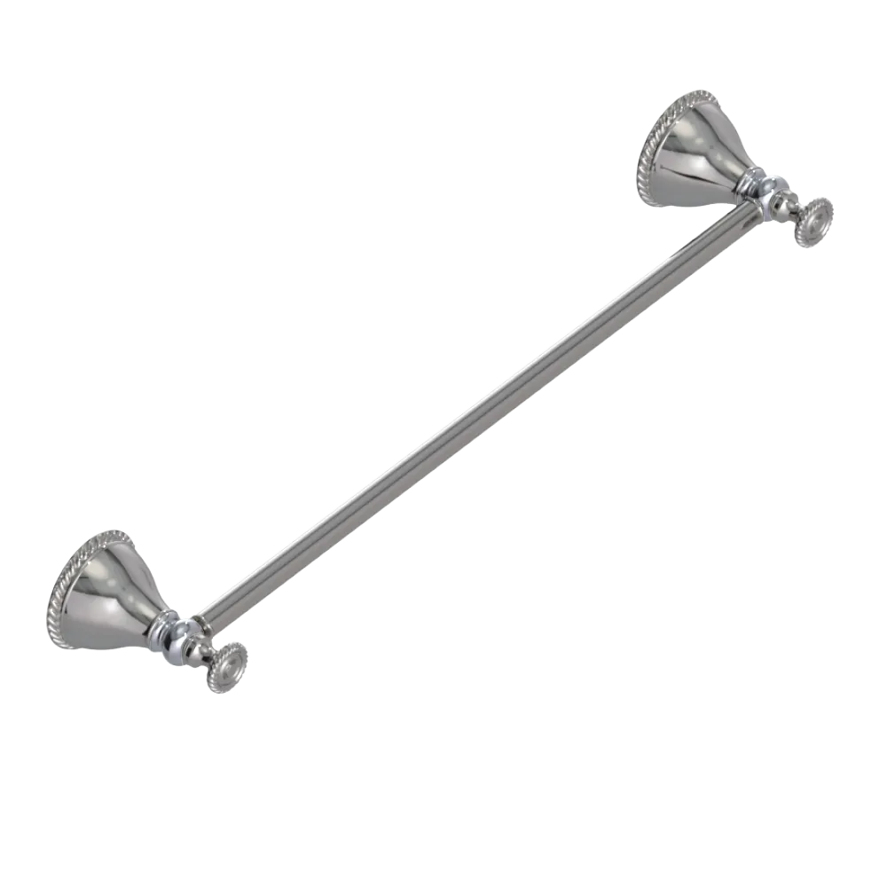 Rubinet Towel Bar 18" Polished Nickel