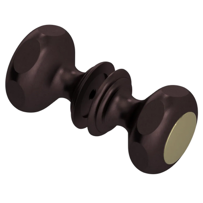 Rubinet Shower Door Knob (set) Oil Rubbed Bronze