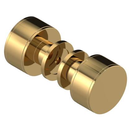 Rubinet Shower Door Knob (set) Gold