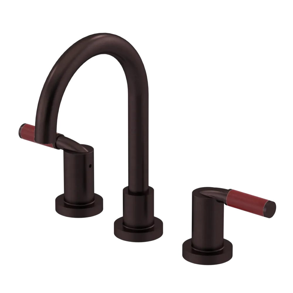 Rubinet Widespread Lav set (less drain) Oil Rubbed Bronze