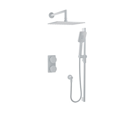 Baril Complete thermostatic pressure balanced shower kit without handle