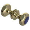Rubinet Shower Door Knob (set) Natural Brass