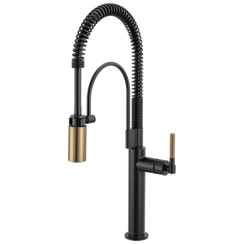 Brizo Semi Professional Kitchen Faucet Knurled Handle