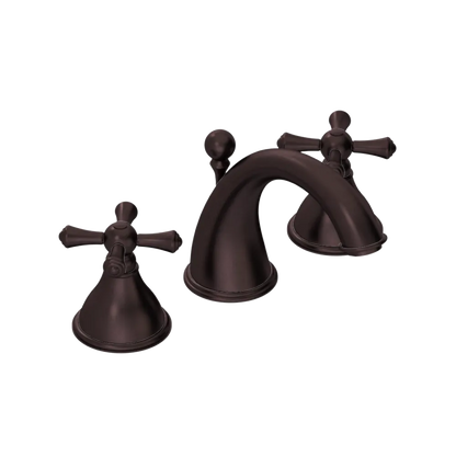 Rubinet Widespread Lav. Set. (less drain) Oil Rubbed Bronze