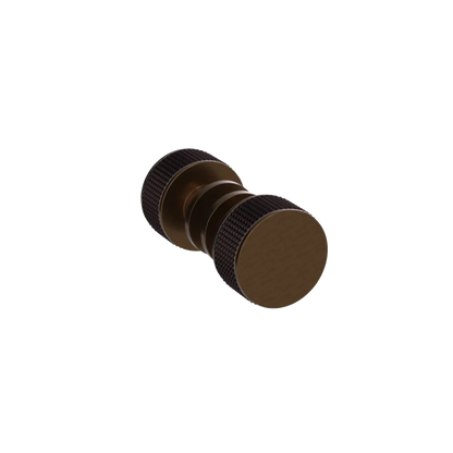 Rubinet Shower Door Knob (set) Tuscan Brass