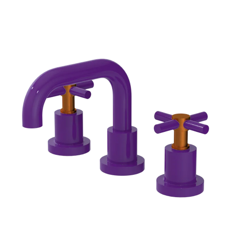 Rubinet Widespread Lav. Set. (less drain) Purple Haze