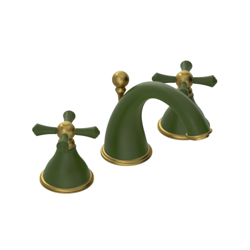 Rubinet Widespread Lav. Set. (less drain) Green Envy