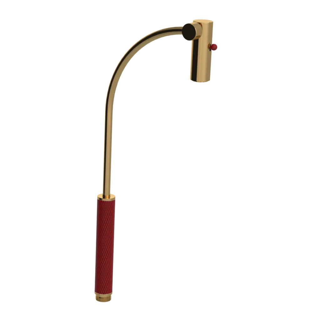 Rubinet Hand Held Shower Bidet Only Gold