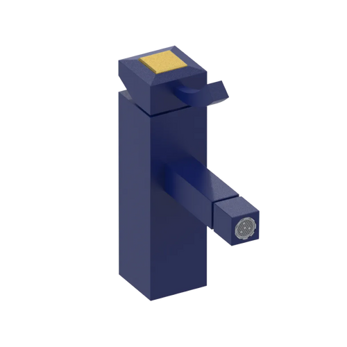 Rubinet Single Control Bidet Fitting (less drain) Midnight Blue