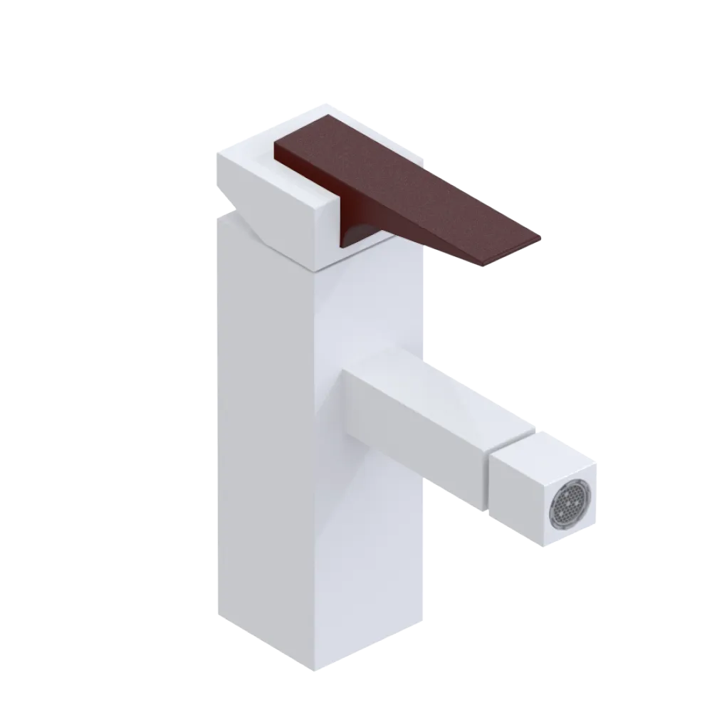 Rubinet Single Control Bidet Fitting (less drain) White