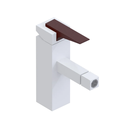 Rubinet Single Control Bidet Fitting (less drain) White