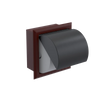 Rubinet RECESSED TOILET PAPER HOLDER Bordeaux