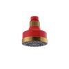 Rubinet 3 FUNCTION SHOWER HEAD Red