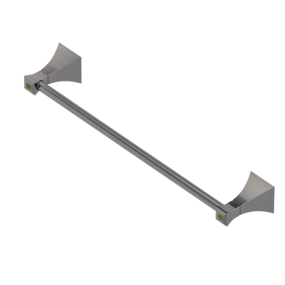 Rubinet Towel Bar 24" Polished Nickel