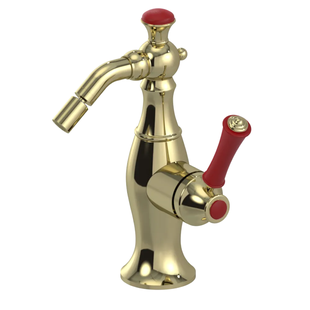 Rubinet Single Control Bidet Fitting (less drain) Gold