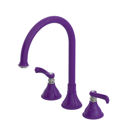 Rubinet Widespread Kitchen Set Purple Haze