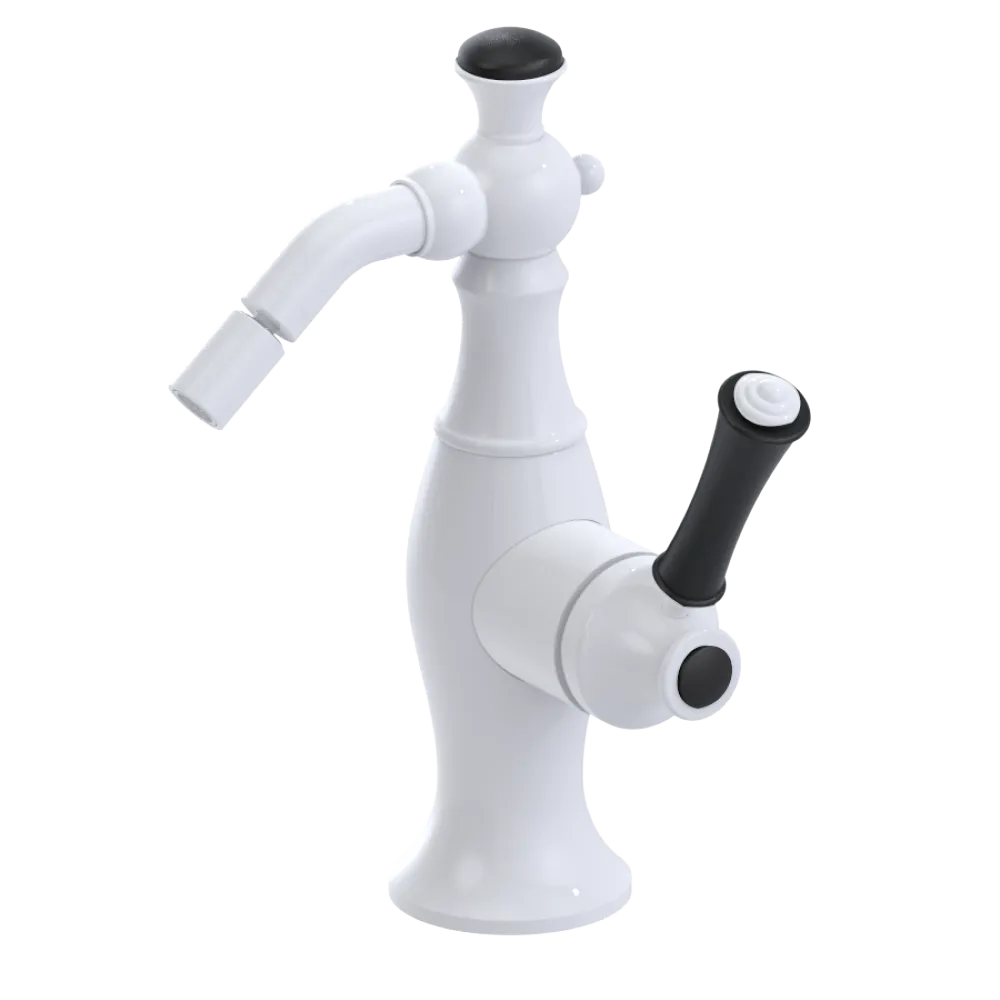 Rubinet Single Control Bidet Fitting (less drain) White