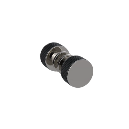 Rubinet Shower Door Knob (set) Polished Nickel