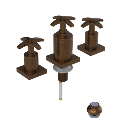 Rubinet Bidet Fitting with Spray, Diverter, and Vacuum Breaker (less drain) Oil Rubbed Bronze