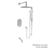 Baril Complete thermostatic pressure balanced shower kit without handle