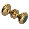 Rubinet Shower Door Knob (set) Gold
