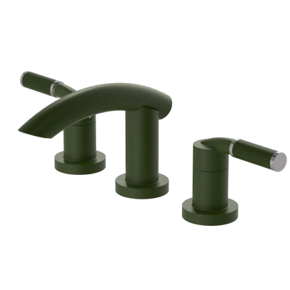 Rubinet Widespread Lav. Set. (less drain) Green Envy