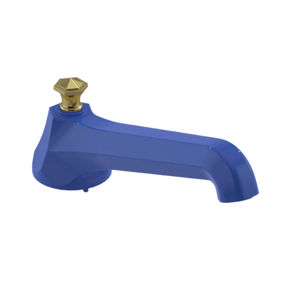 Rubinet Tub Filler Spout Deck Mount Blu Jean