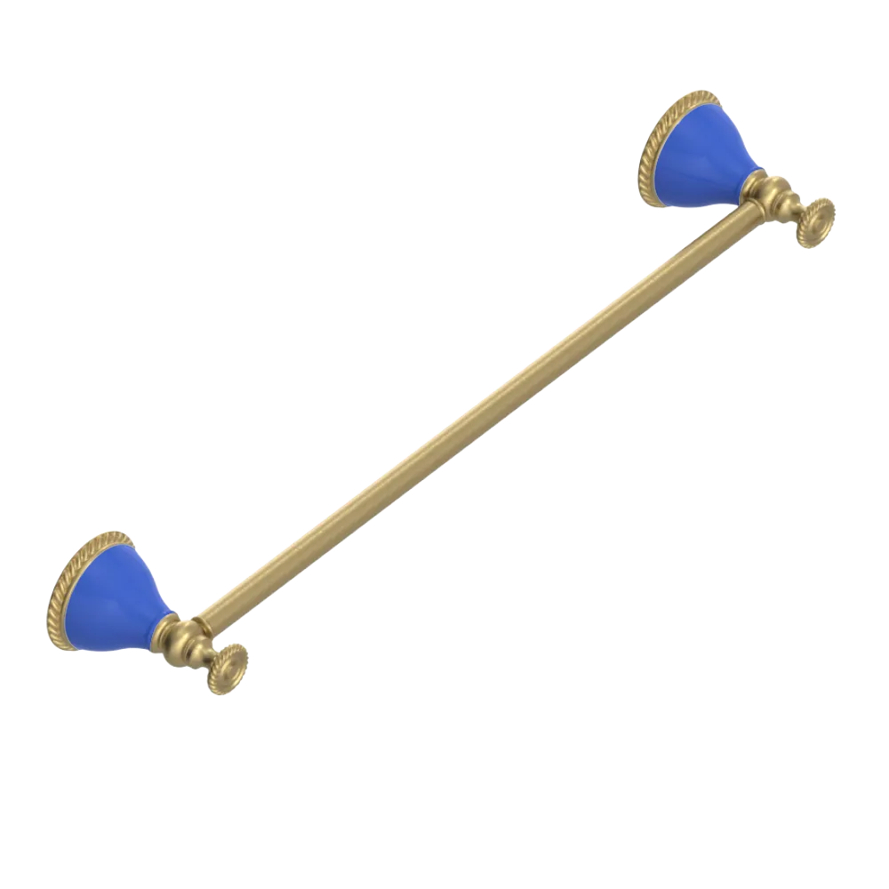 Rubinet Towel Bar 18" Satin Brass