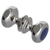 Rubinet Shower Door Knob (set) Polished Nickel