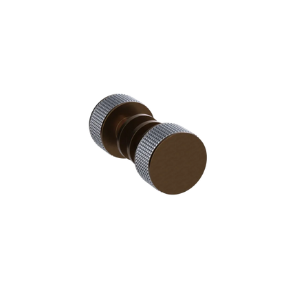 Rubinet Shower Door Knob (set) Tuscan Brass