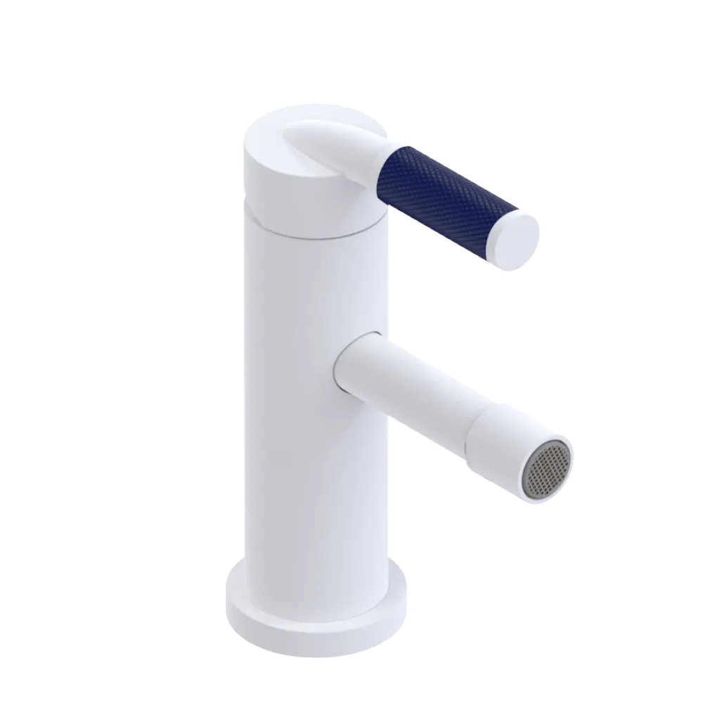 Rubinet Single Control Bidet Fitting (less drain) Matt White