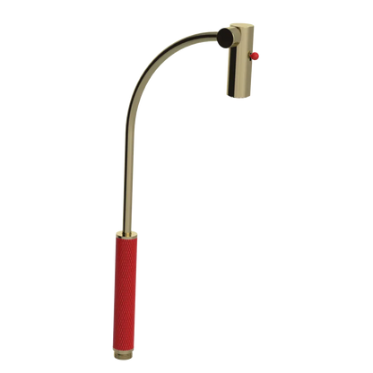 Rubinet Hand Held Shower Bidet Only Natural Brass