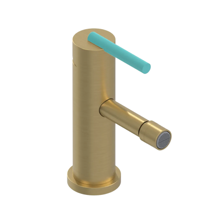 Rubinet Single Control Bidet Fitting (less drain) Satin Brass