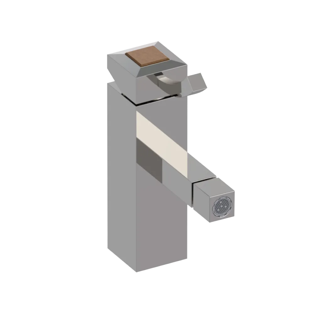 Rubinet Single Control Bidet Fitting (less drain) Polished Nickel