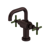 Rubinet Single Hole Dual Handle Lav. Set. (less drain) Oil Rubbed Bronze