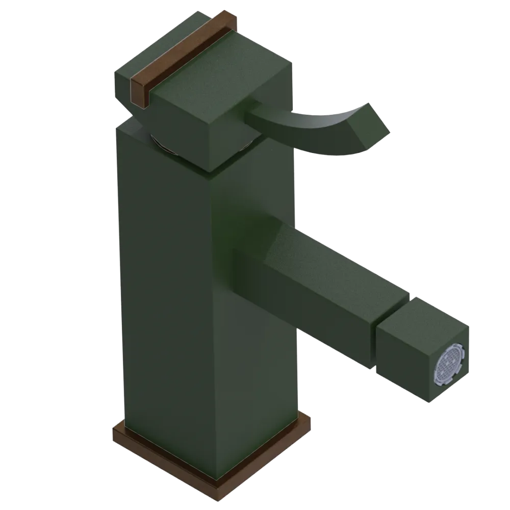 Rubinet Single Control Bidet Fitting (less drain) Green Envy