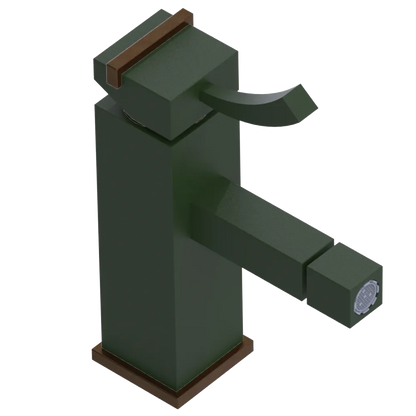 Rubinet Single Control Bidet Fitting (less drain) Green Envy