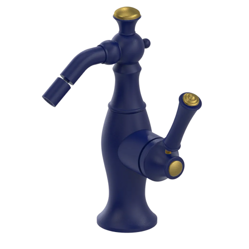 Rubinet Single Control Bidet Fitting (less drain) Midnight Blue
