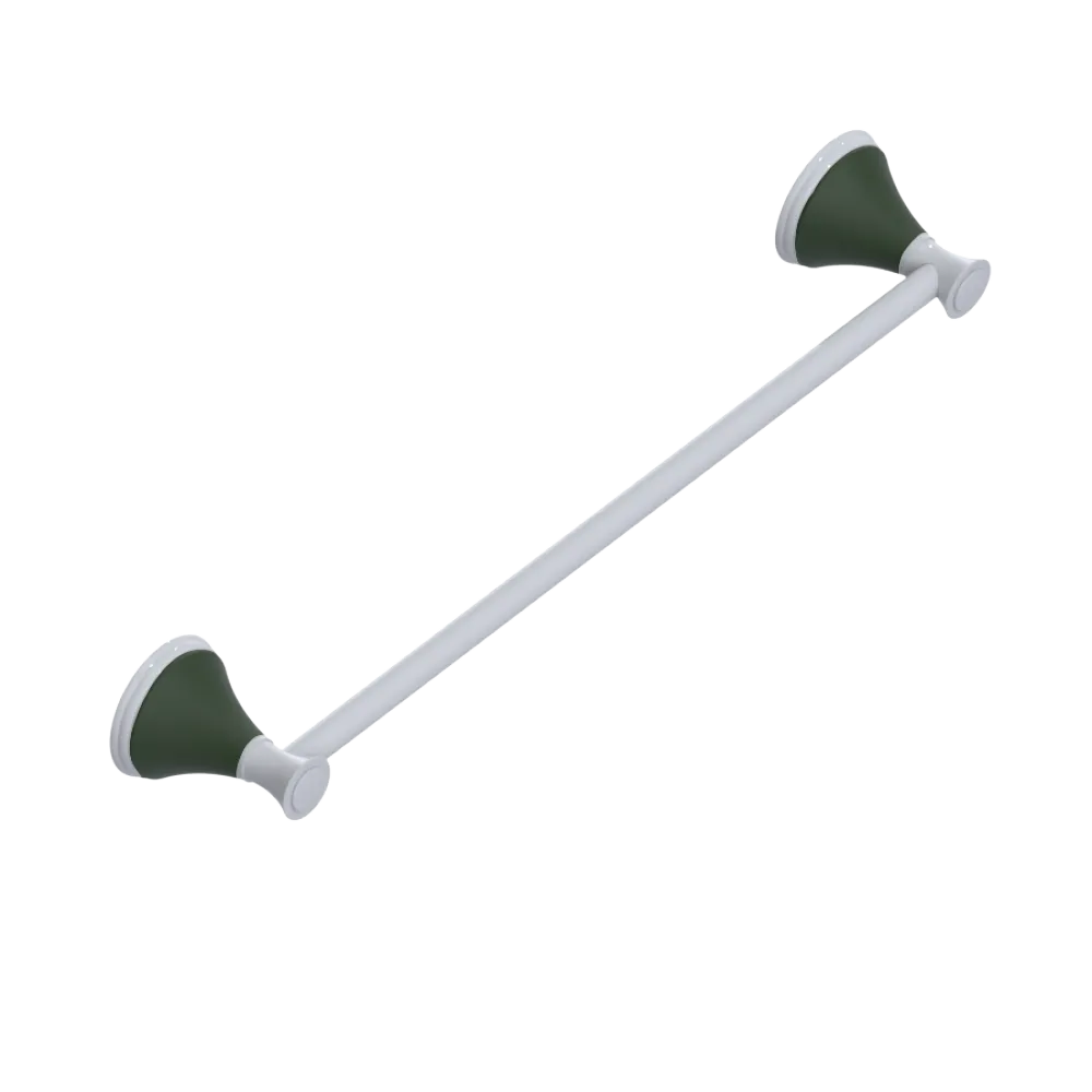 Rubinet Towel Bar 18" White