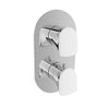 Baril Complete thermostatic pressure balanced shower valve with 3-way diverter