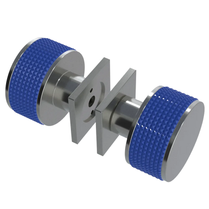 Rubinet Shower Door Knob (set) Satin Nickel