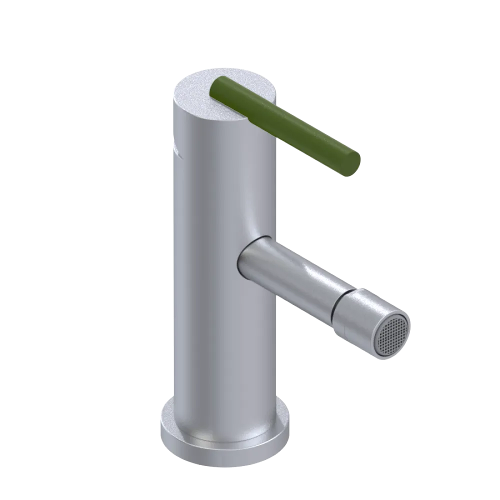 Rubinet Single Control Bidet Fitting (less drain) Satin Chrome
