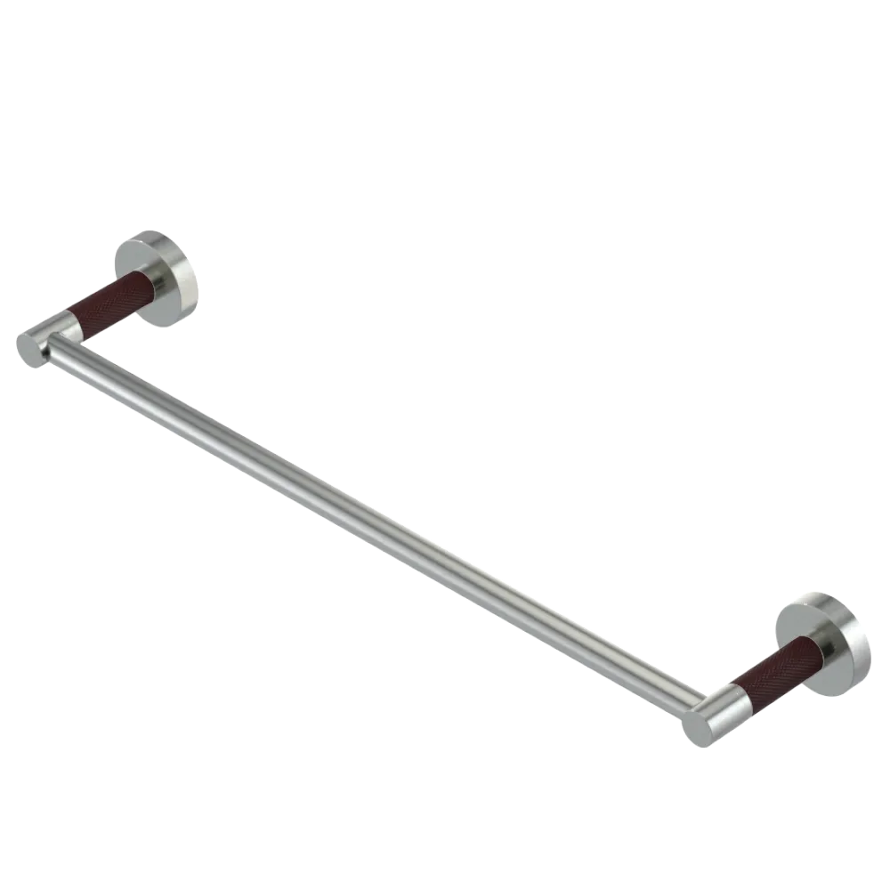 Rubinet Towel Bar 24" Satin Nickel