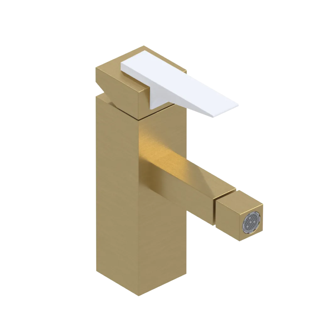 Rubinet Single Control Bidet Fitting (less drain) Satin Brass