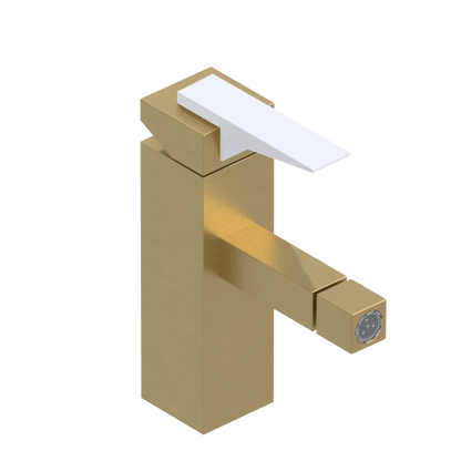 Rubinet Single Control Bidet Fitting (less drain) Satin Brass