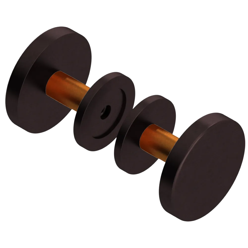 Rubinet Shower Door Knob (set) Oil Rubbed Bronze