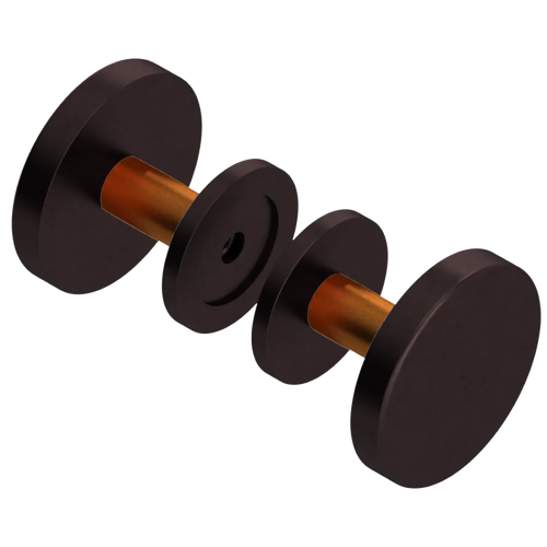 Rubinet Shower Door Knob (set) Oil Rubbed Bronze